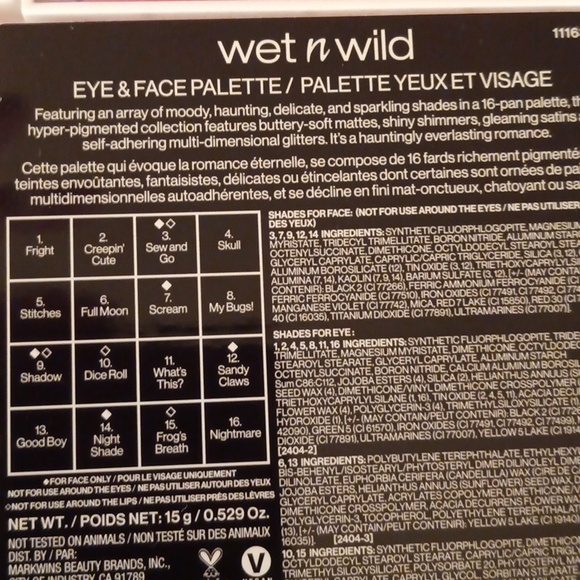 🖤 The Night Before Christmas x Wet and Wild eye/ face palette - Picture 3 of 3